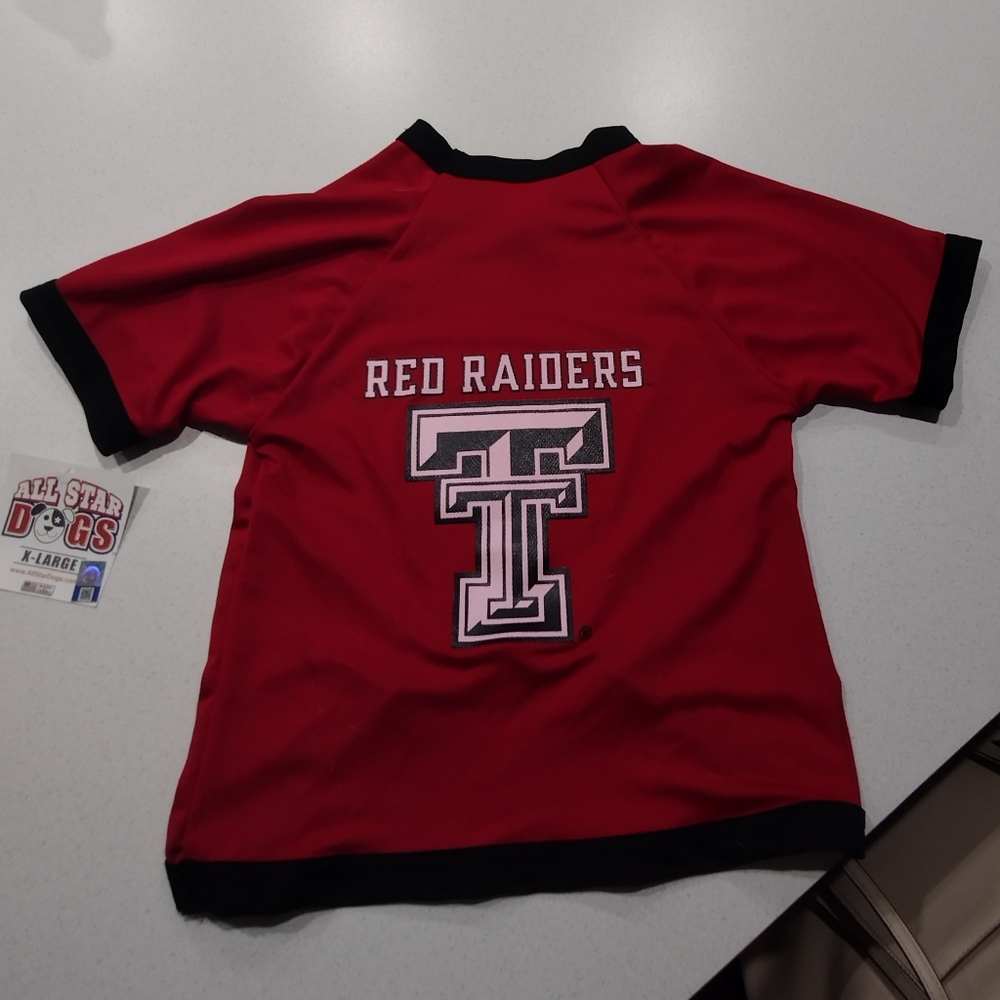 New Texas Tech Dog Jersey